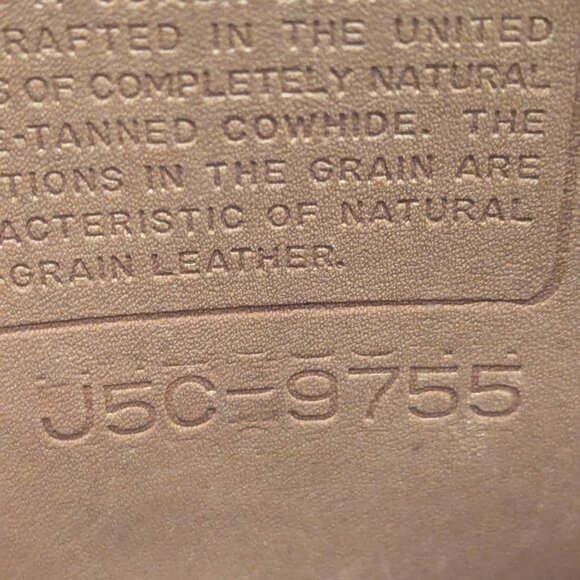 Vintage Coach British Tan Pocket Purse #9755 - Picture 8 of 11